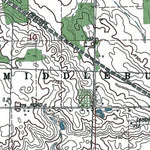 Western Michigan University MI-Ovid East: Authoritative US Topos 1974 digital map