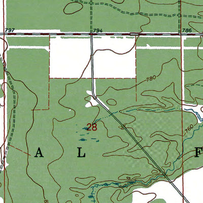 Western Michigan University MI-Ozark NE: Authoritative US Topos 1964 digital map