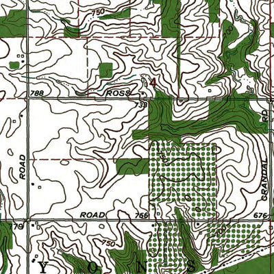 Western Michigan University MI-Palo: Authoritative US Topos 1967 digital map