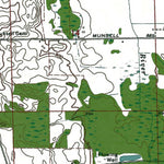 Western Michigan University MI-Parkers Corners: Authoritative US Topos 1973 digital map