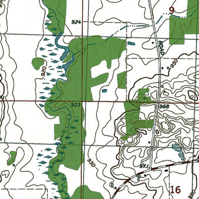 Western Michigan University MI-Parma: Authoritative US Topos 1981 digital map