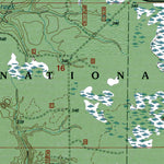Western Michigan University MI-Paynesville: Authoritative US Topos 1999 digital map