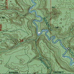 Western Michigan University MI-Paynesville: Authoritative US Topos 1999 digital map