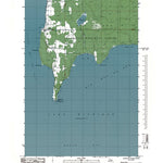 Western Michigan University MI-Peninsula Point: Authoritative US Topos 1985 digital map