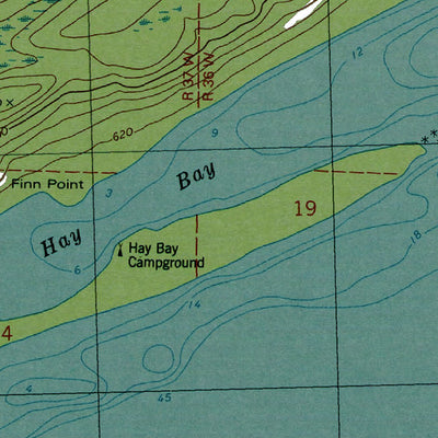 Western Michigan University MI-Point Houghton: Authoritative US Topos 1985 digital map