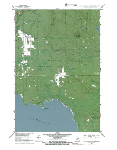 Western Michigan University MI-Pontchartrain Shores: Authoritative US Topos 1964 digital map