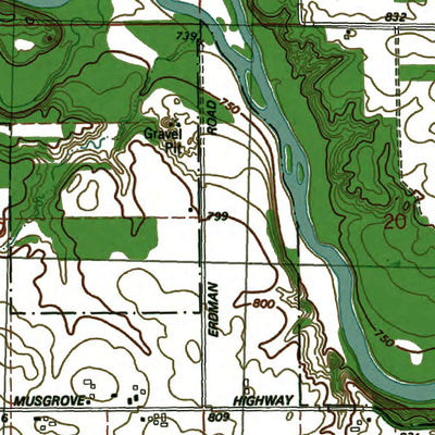 Western Michigan University MI-Portland South: Authoritative US Topos 1978 digital map