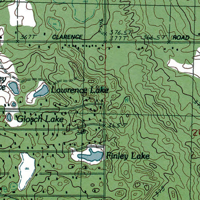 Western Michigan University MI-Prestle Creek: Authoritative US Topos 1983 digital map
