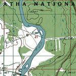 Western Michigan University MI-Rapid River: Authoritative US Topos 1985 digital map