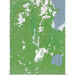 Western Michigan University MI-Rust: Authoritative US Topos 1972 digital map