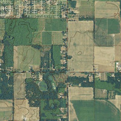 Western Michigan University MI-Schoolcraft NW: GeoChange 1965-2012 digital map