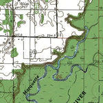 Western Michigan University MI-Scottville: Authoritative US Topos 1983 digital map
