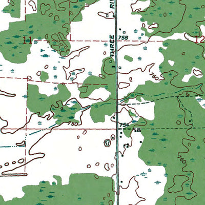 Western Michigan University MI-Secord Lake: Authoritative US Topos 1969 digital map