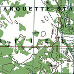 Western Michigan University MI-Sharon: Authoritative US Topos 1985 digital map