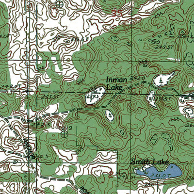 Western Michigan University MI-Shelby: Authoritative US Topos 1983 digital map