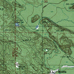 Western Michigan University MI-Shingleton: Authoritative US Topos 1983 digital map