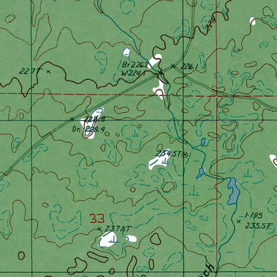 Western Michigan University MI-Skandia: Authoritative US Topos 1985 digital map