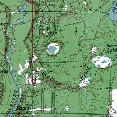 Western Michigan University MI-Skidway Lake: Authoritative US Topos 1968 digital map