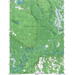 Western Michigan University MI-Smith Lake: Authoritative US Topos 1972 digital map