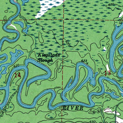 Western Michigan University MI-Smith Lake: Authoritative US Topos 1972 digital map