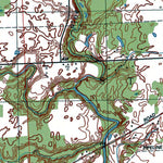Western Michigan University MI-Smiths Creek: Authoritative US Topos 1991 digital map