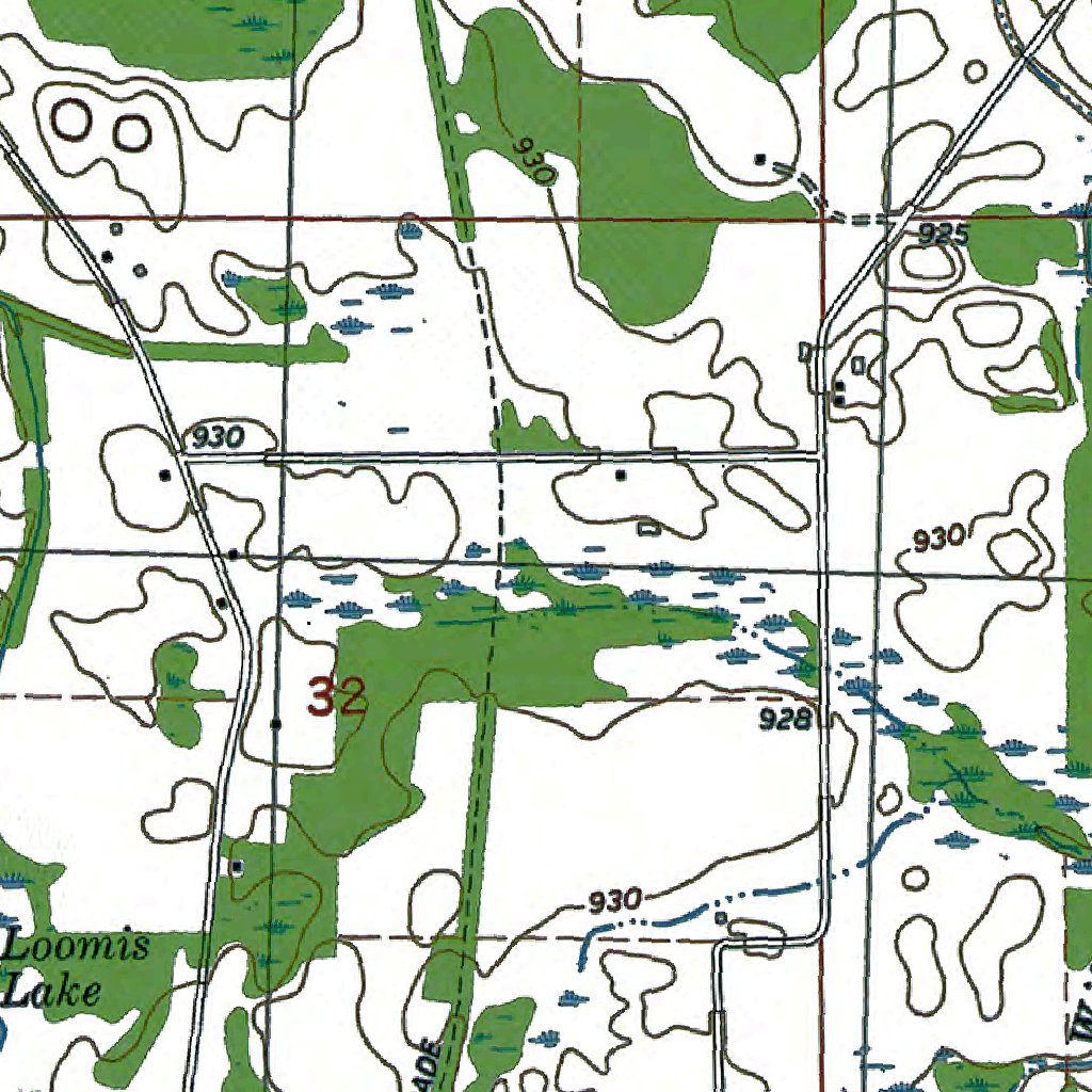 MI-Springport: Authoritative US Topos 1981 Map by Western Michigan ...