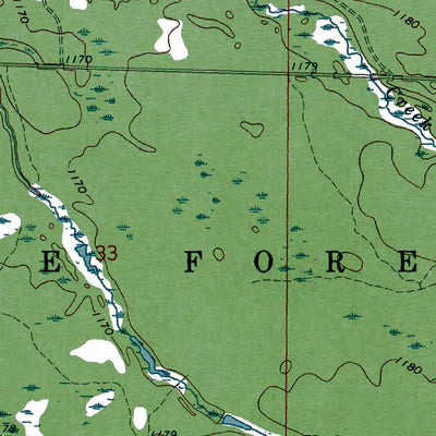 Western Michigan University MI-St Helen NW: Authoritative US Topos 1965 digital map
