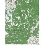 Western Michigan University MI-Sterling NW: Authoritative US Topos 1968 digital map