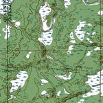 Western Michigan University MI-Sterling SW: Authoritative US Topos 1968 digital map