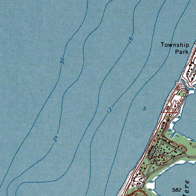 Western Michigan University MI-Stevensville: Authoritative US Topos 1970 digital map
