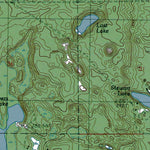 Western Michigan University MI-Stewart Lake: Authoritative US Topos 1987 digital map