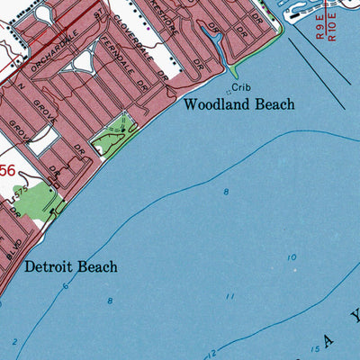 Western Michigan University MI-Stony Point: Authoritative US Topos 1967 digital map