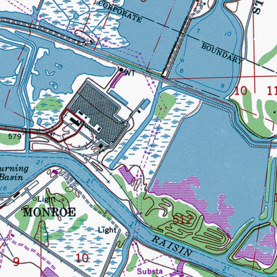 Western Michigan University MI-Stony Point: Authoritative US Topos 1967 digital map
