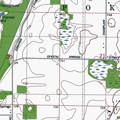 Western Michigan University MI-Sumnerville: Authoritative US Topos 1981 digital map