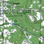 Western Michigan University MI-Temple: Authoritative US Topos 1983 digital map
