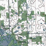 Western Michigan University MI-Thornville: Authoritative US Topos 1991 digital map