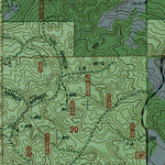 Western Michigan University MI-Trout Creek: Authoritative US Topos 1999 digital map