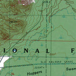 Western Michigan University MI-Udell: Authoritative US Topos 1987 digital map