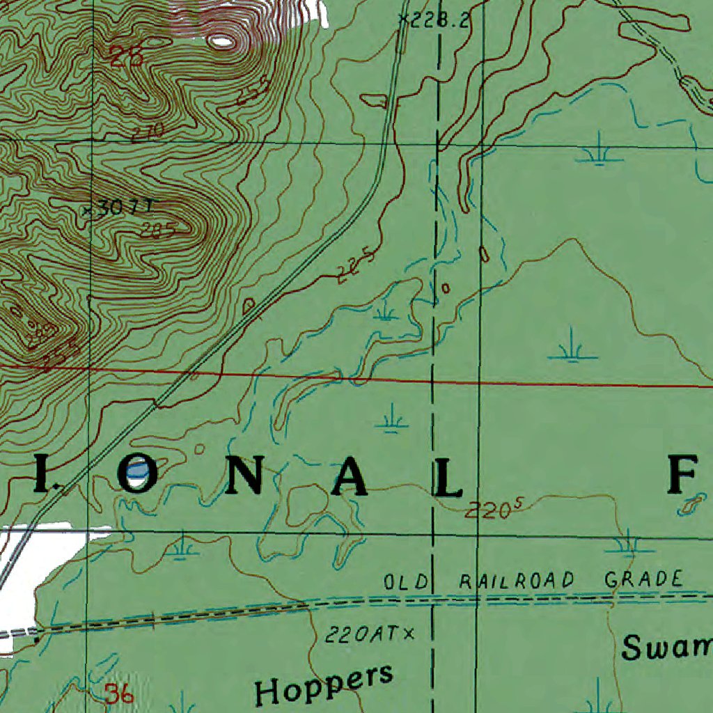 MI-Udell: Authoritative US Topos 1987 Map by Western Michigan ...