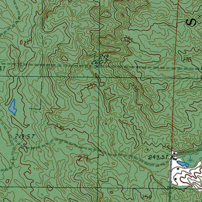 Western Michigan University MI-Udell: Authoritative US Topos 1987 digital map