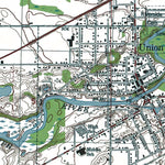 Western Michigan University MI-Union City: Authoritative U.S. Topo 1978 digital map