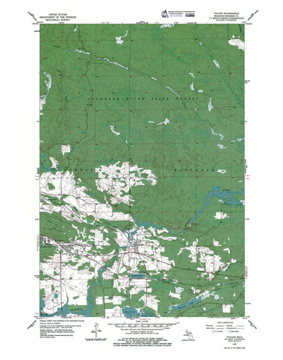 Western Michigan University MI-Vulcan: Authoritative US Topos 1955 digital map