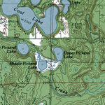 Western Michigan University MI-Wellston: Authoritative US Topos 1987 digital map