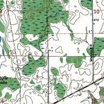 Western Michigan University MI-West Branch: Authoritative US Topos 1965 digital map