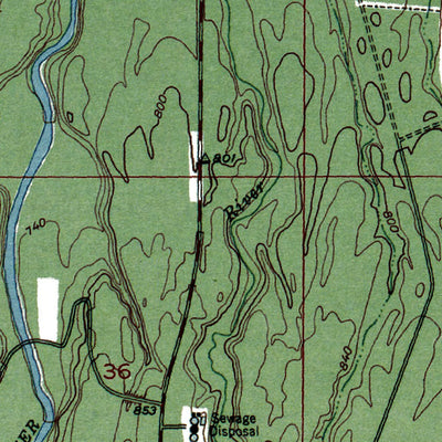 Western Michigan University MI-White Pine: Authoritative US Topos 1956 digital map