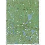 Western Michigan University MI-WI-Chaney Lake: Authoritative US Topos 1982 digital map