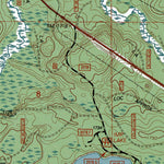 Western Michigan University MI-WI-Imp Lake: Authoritative US Topos 1999 digital map