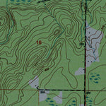 Western Michigan University MI-WI-North Ironwood: Authoritative US Topos 1999 digital map