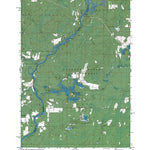 Western Michigan University MI-WI-Resort Lake: Authoritative US Topos 1982 digital map