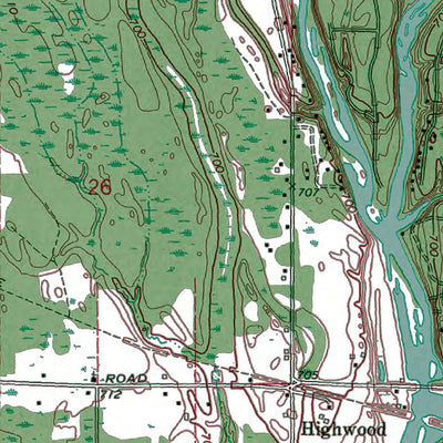 Western Michigan University MI-Wooden Shoe Village: Authoritative US Topos 1969 digital map